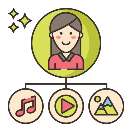 User generated content icon