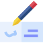 Bank check icon 64x64