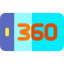 360 degrees アイコン 64x64