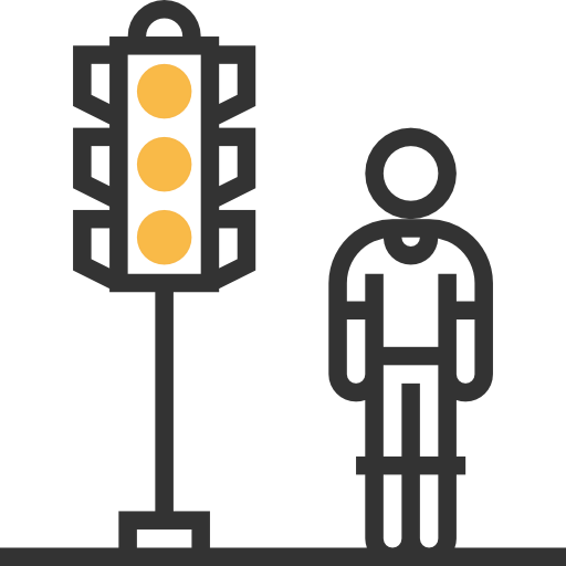 Traffic light icon