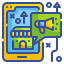 Online marketing icon 64x64