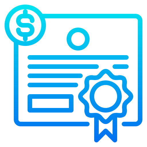 Certificate icon