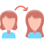 Hair transplant icon 64x64