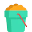 Sand bucket icon 64x64