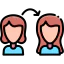 Hair transplant icon 64x64