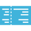 Plane ticket icon 64x64