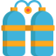 Oxygen tank icon 64x64