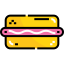 Hot dog Ikona 64x64
