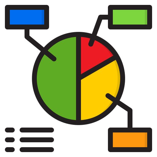 Pie chart icon