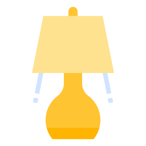 Table lamp icon