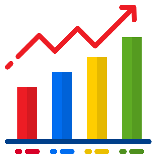 Bar graph icon