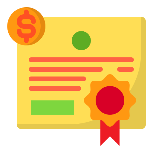 Certificate icon