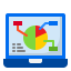 Pie chart icon 64x64