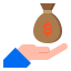 Money bag icon 64x64
