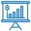 Bar chart icon 64x64