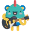 Guitar player icon 64x64