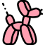 Dog balloon icon 64x64