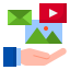Multimedia icon 64x64