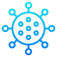 Coronavirus icon 64x64