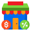 Shopping store icon 64x64