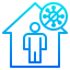 Stay at home icon 64x64