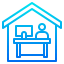 Stay at home icon 64x64