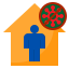 Stay at home icon 64x64