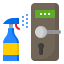 Cleaning spray icon 64x64