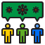 Virus transmission アイコン 64x64