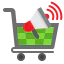 Shopping cart icon 64x64