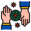 Hands icon 64x64