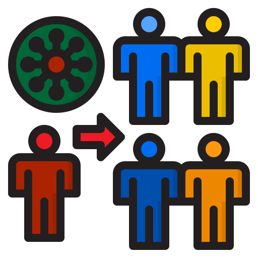 Spreading icon