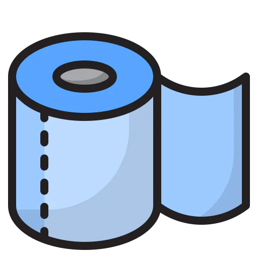 Tissue roll icon