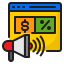 Advertising icon 64x64