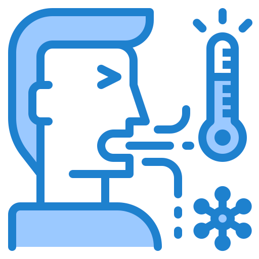 High temperature icon