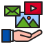 Multimedia icon 64x64