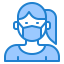 Face mask icon 64x64