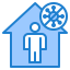 Stay at home icon 64x64