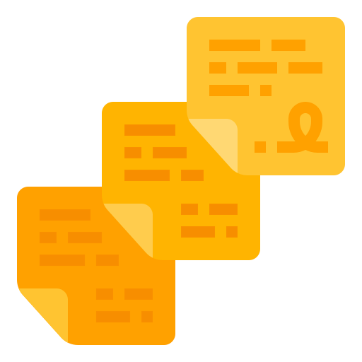 Sticky notes icon