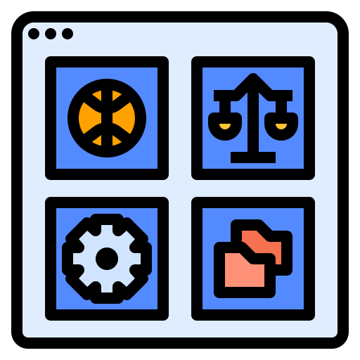 Online learning icon