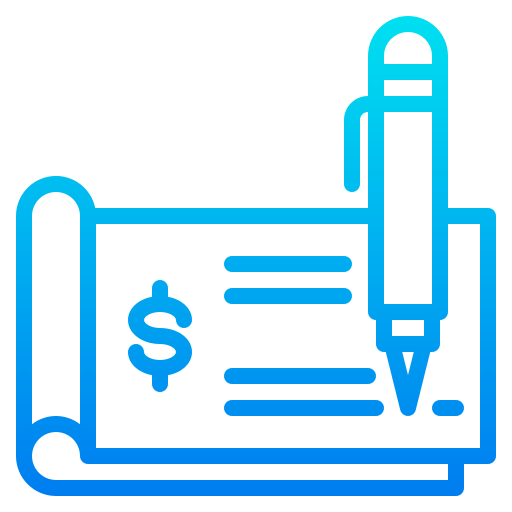 Cheque icon