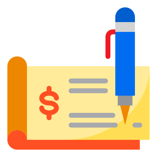 Cheque icon