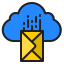Cloud computing icon 64x64