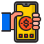 Mobile phone icon 64x64
