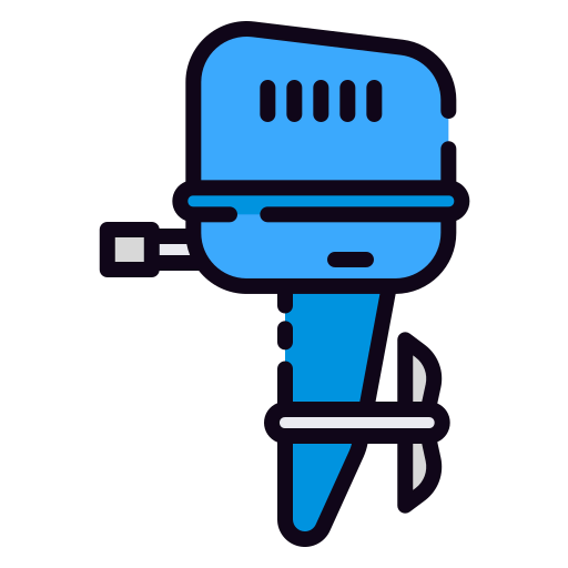 Boat engine icon