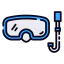 Diving mask icon 64x64