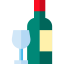 Wine bottle icon 64x64