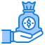 Money bag icon 64x64