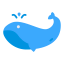 Whale icon 64x64