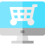 Online shopping icon 64x64